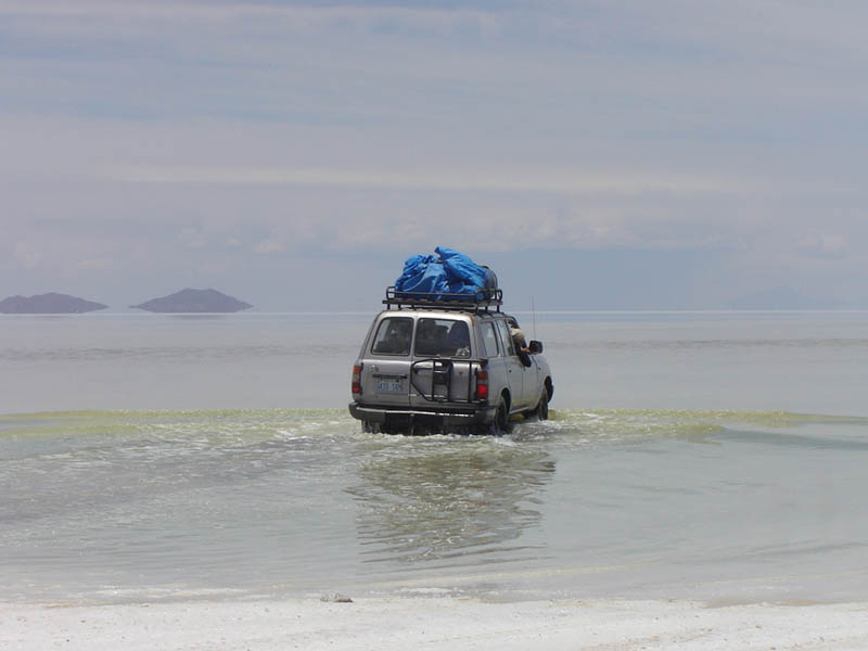 Bolivia, il Salar de Uyuni.