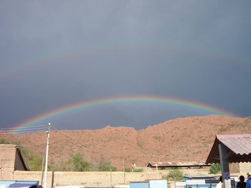 Bolivia, doppio Arcobaleno.