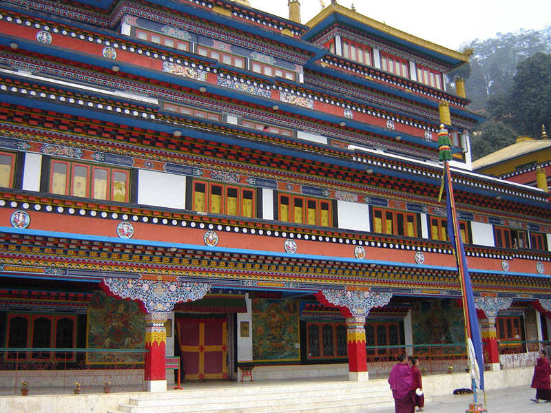 Darjeeling, Samdrub Dargye Choling Gompa.