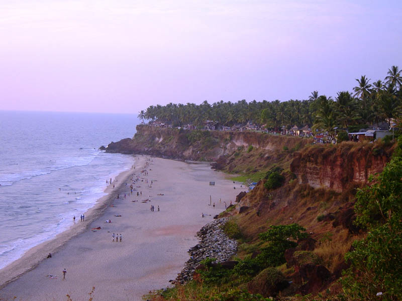 India, Warkala - Scogliera.