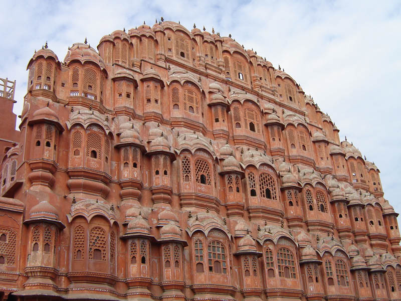 Jaipur, Hawa Mahal.