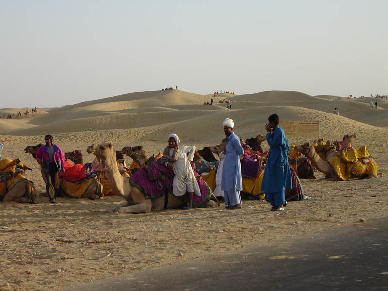 Jaisalmer, il movimentato deserto del Thar.