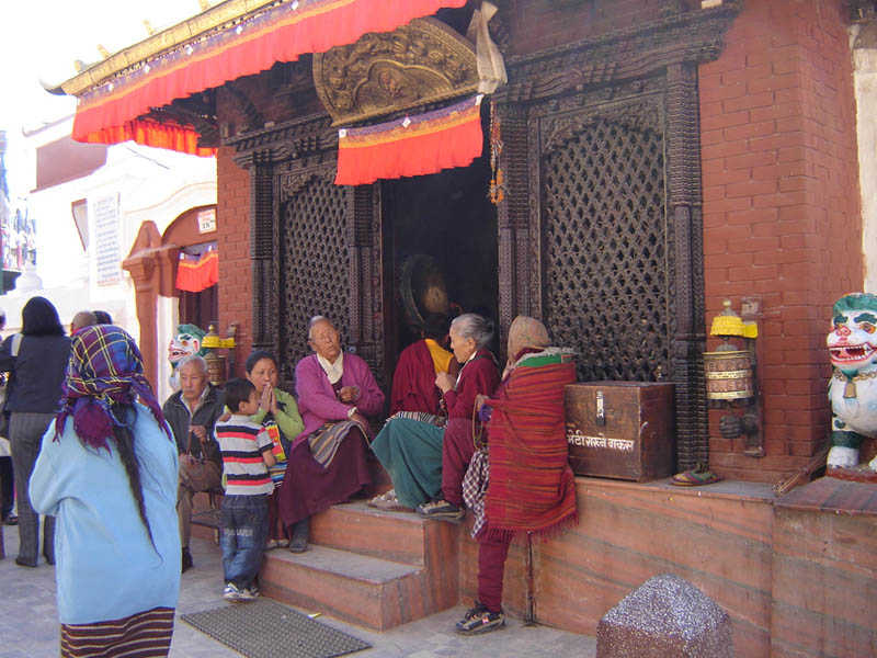 Nepal, Bodhnath.