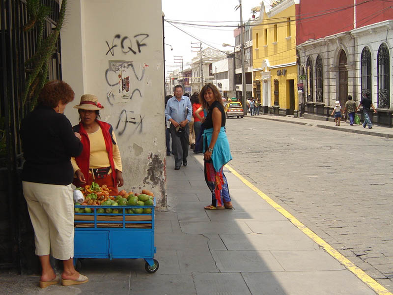 Arequipa, frutta e verdura sottocasa