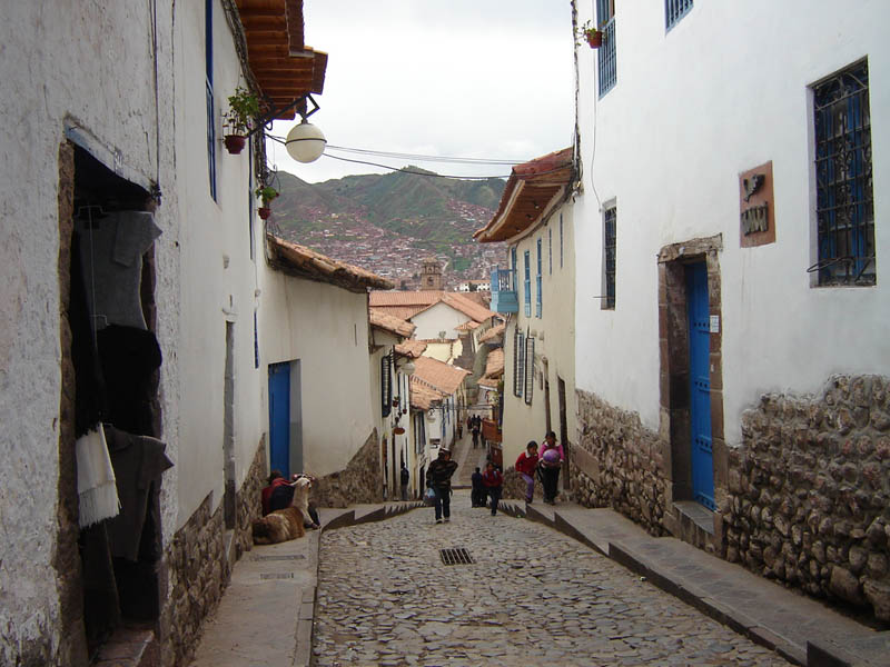 Cuzco, si scende