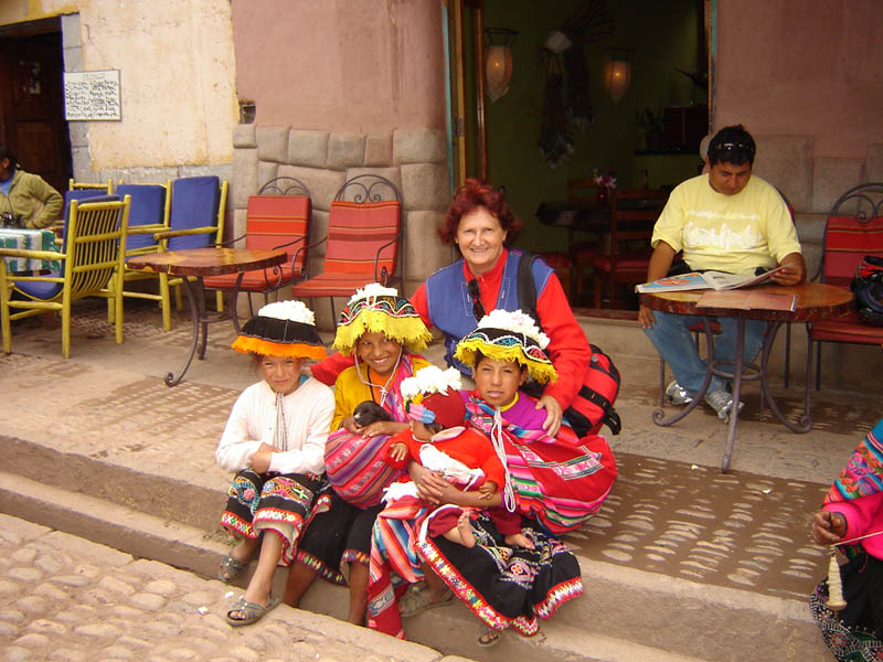 Pisac, foto di gruppo