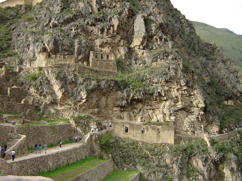 Ollantaytambo, Sito InKa