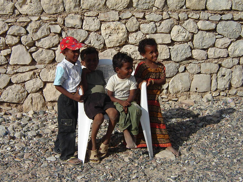 Bambini a Socotra