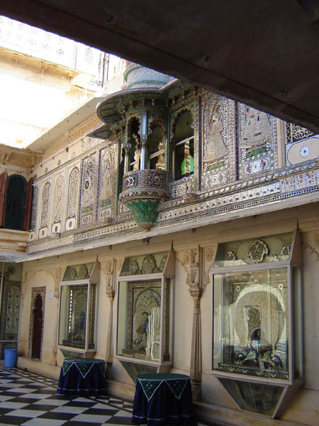 City Palace, Cortile interno.