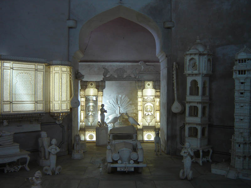 Udaipur, City Palace Museo - Stanza dei Giochi.