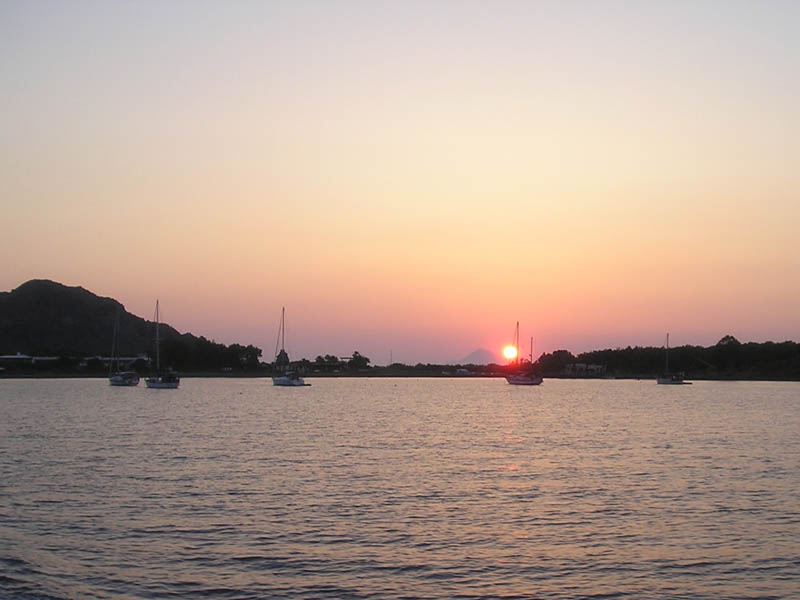 Vulcano, baia di Levante.