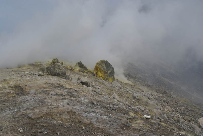 Vulcano, fumarole