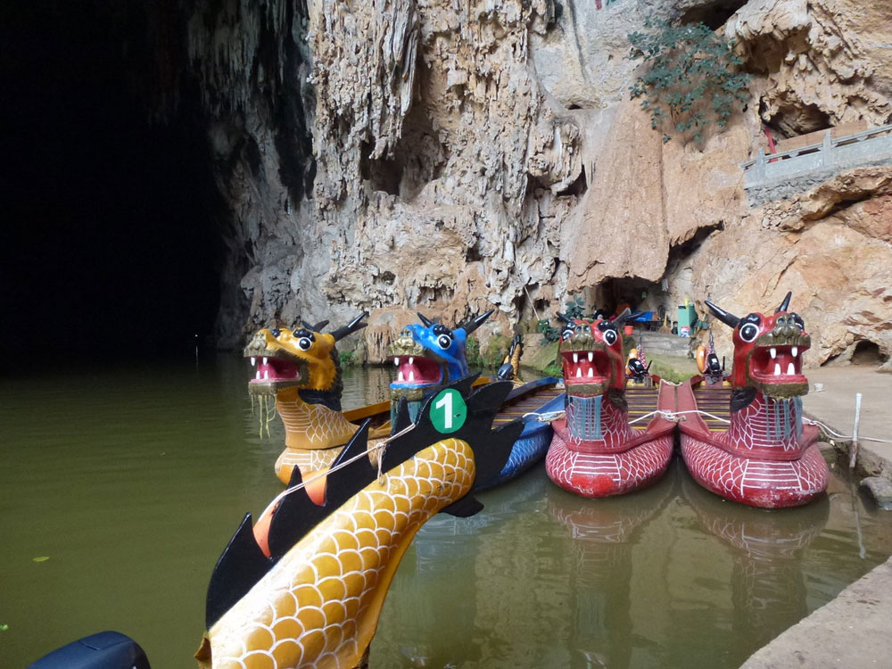Yunnan, barche Drago