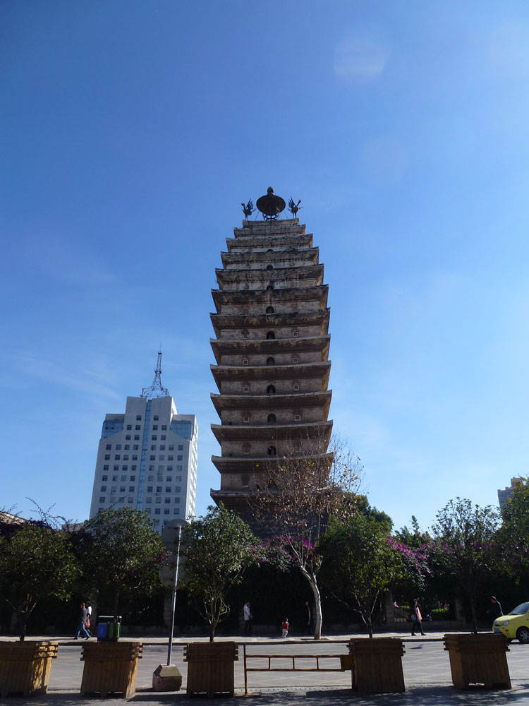 Yunnan, Kunming Pagoda Occidentale 