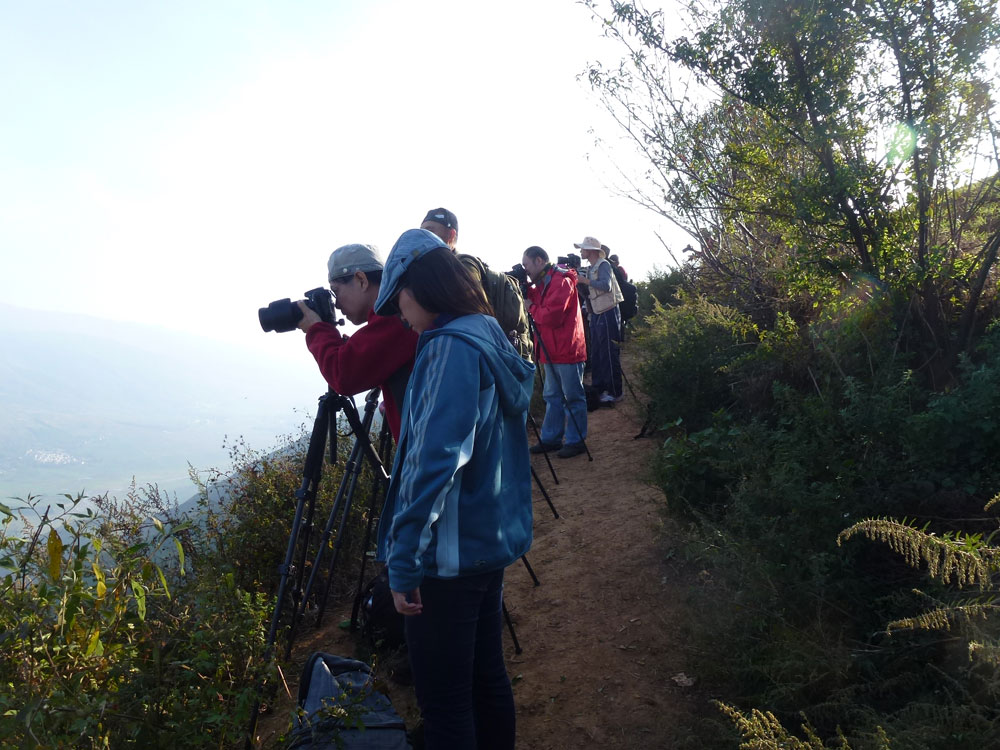 Yunnan, turisti fotografi 